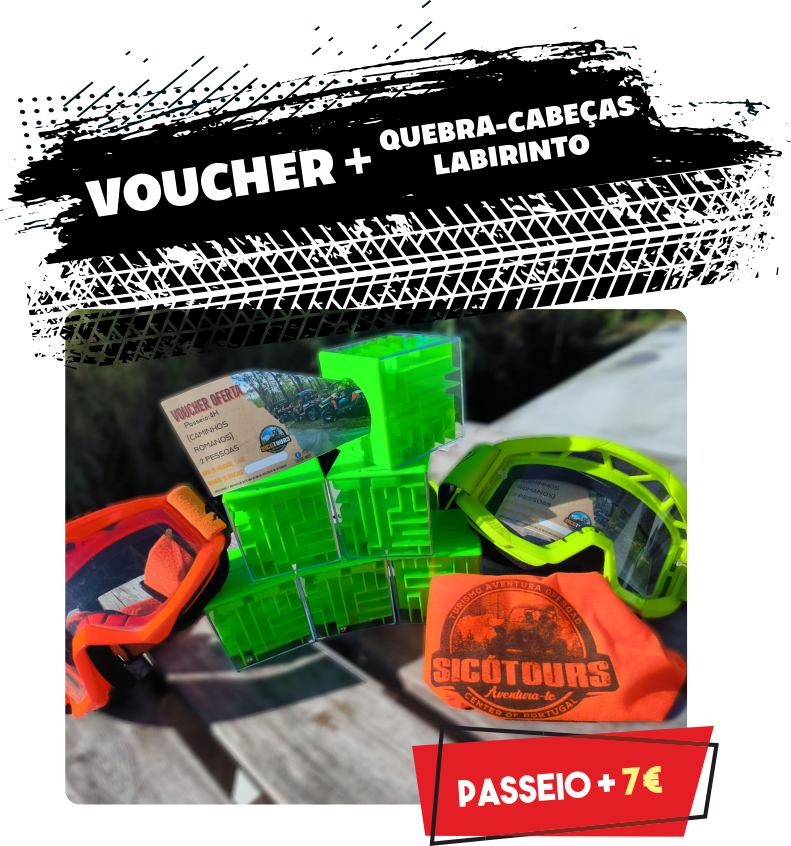Voucher Quebra-Cabeças Labirinto